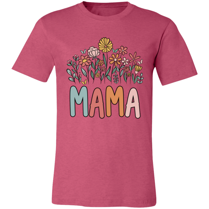 Mama Summer Flowers T-Shirt