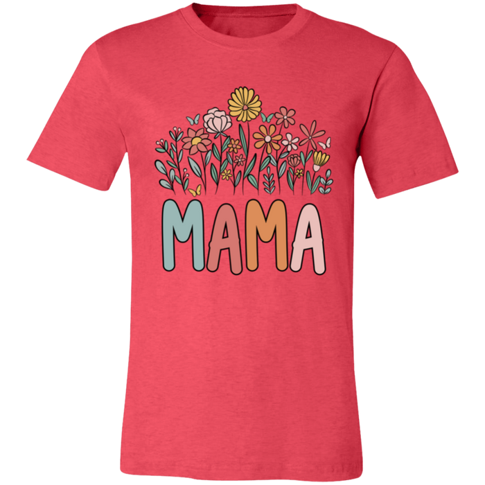 Mama Summer Flowers T-Shirt