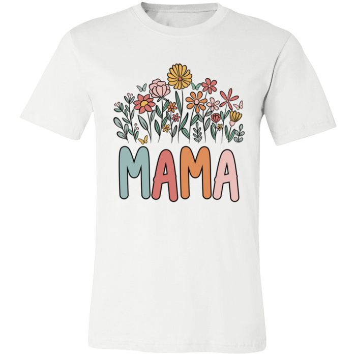 Mama Summer Flowers T-Shirt