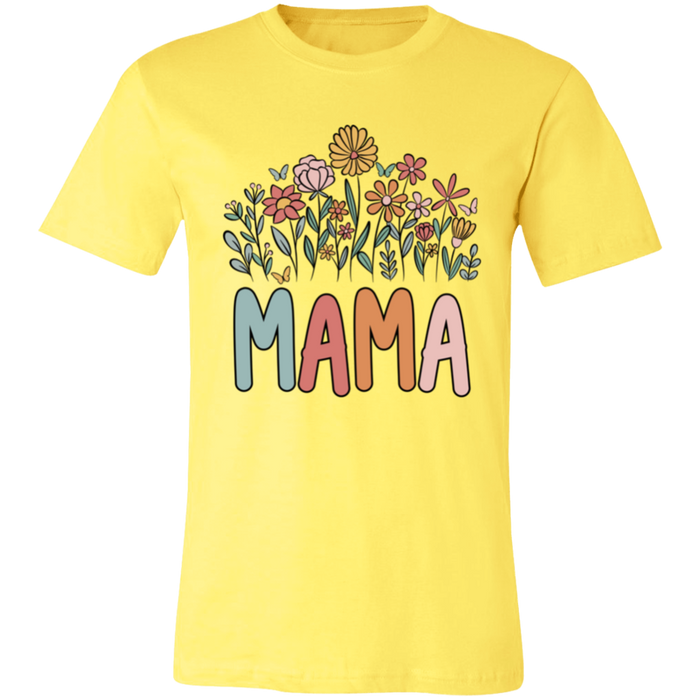 Mama Summer Flowers T-Shirt