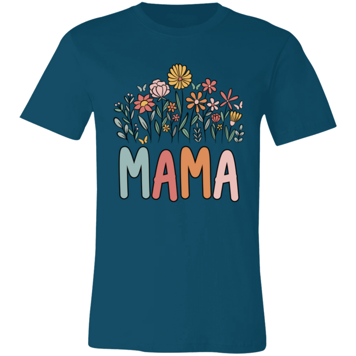 Mama Summer Flowers T-Shirt
