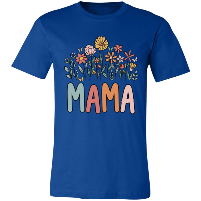 Mama Summer Flowers T-Shirt