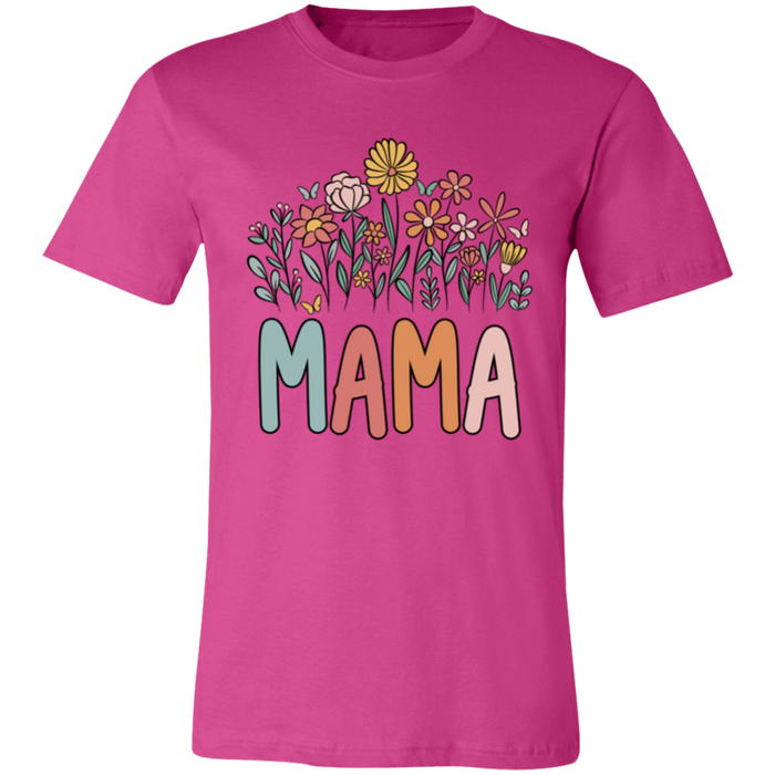 Mama Summer Flowers T-Shirt