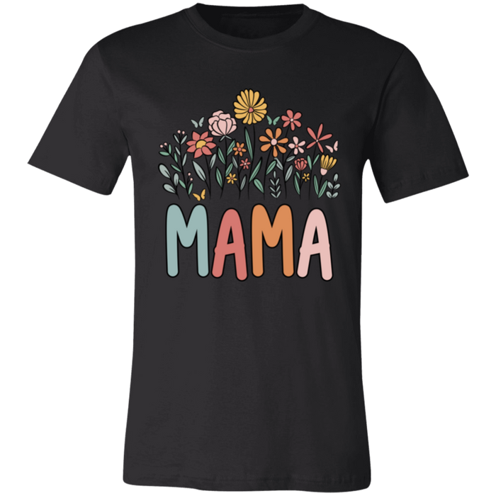 Mama Summer Flowers T-Shirt