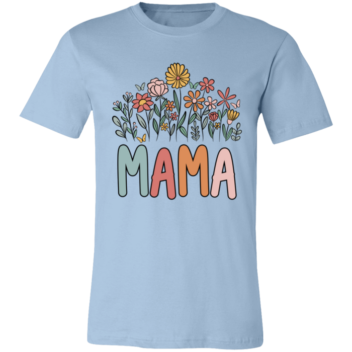 Mama Summer Flowers T-Shirt