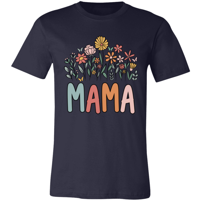 Mama Summer Flowers T-Shirt