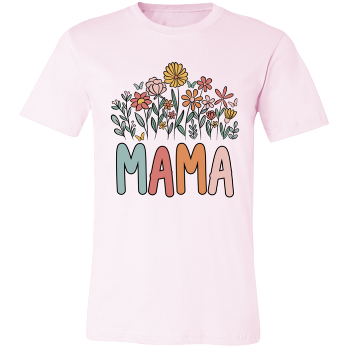Mama Summer Flowers T-Shirt