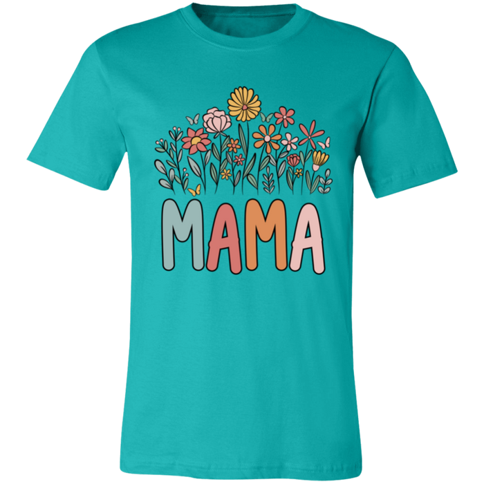 Mama Summer Flowers T-Shirt