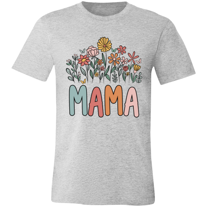 Mama Summer Flowers T-Shirt