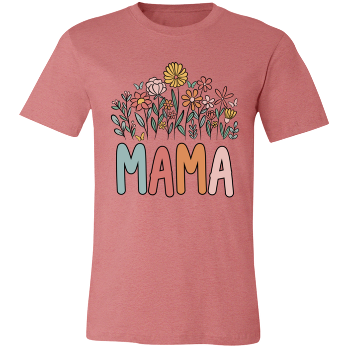 Mama Summer Flowers T-Shirt