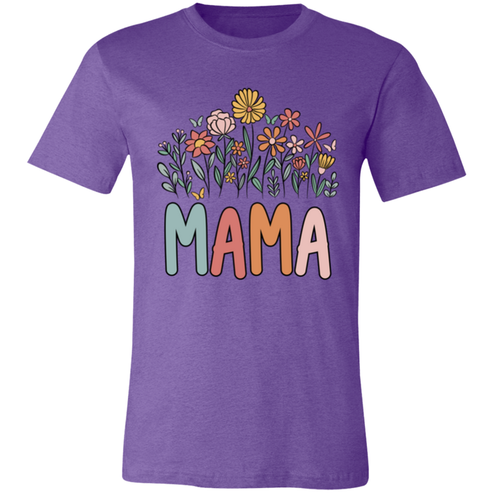 Mama Summer Flowers T-Shirt