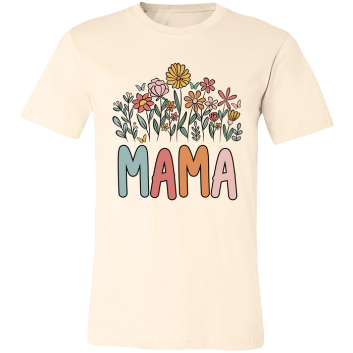 Mama Summer Flowers T-Shirt