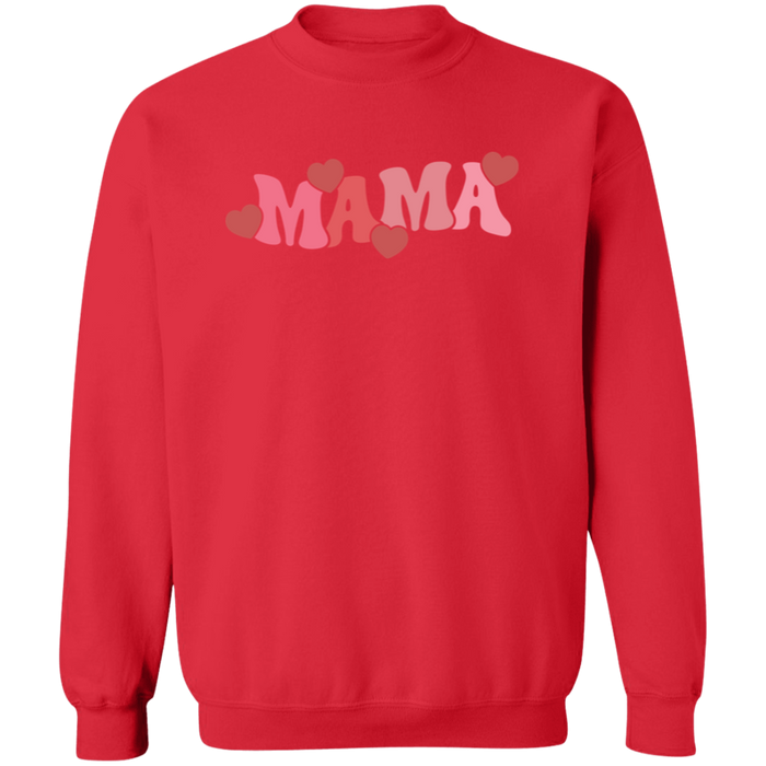 Mama Valentine Hearts Sweatshirt