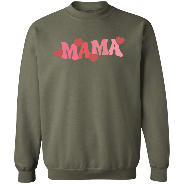 Mama Valentine Hearts Sweatshirt