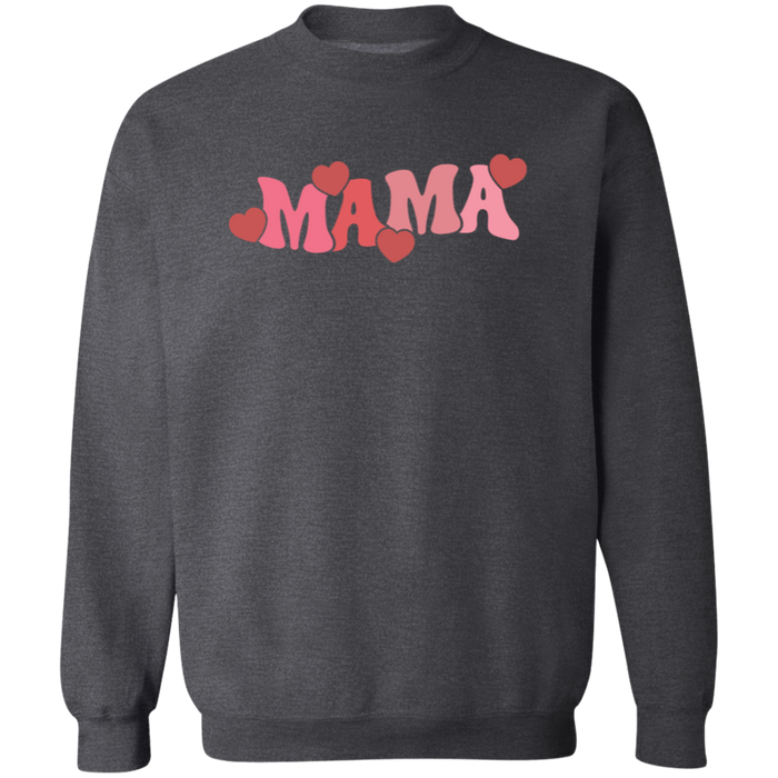 Mama Valentine Hearts Sweatshirt