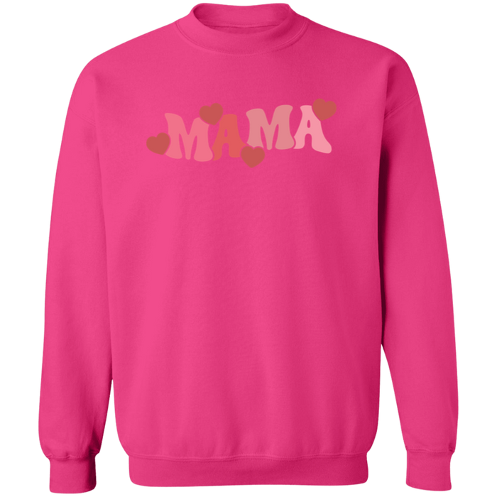 Mama Valentine Hearts Sweatshirt
