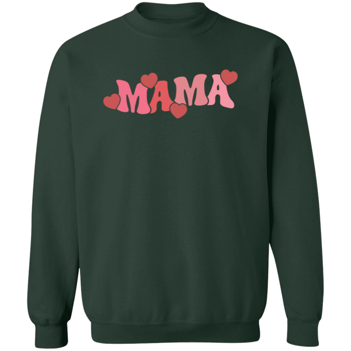 Mama Valentine Hearts Sweatshirt