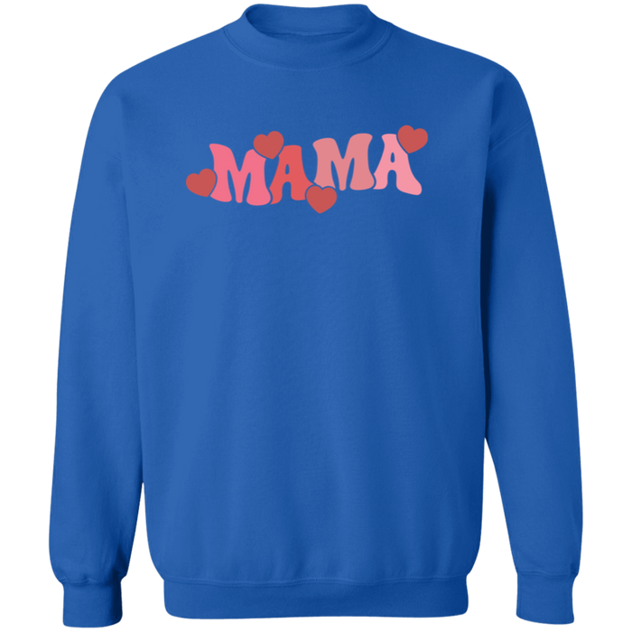Mama Valentine Hearts Sweatshirt