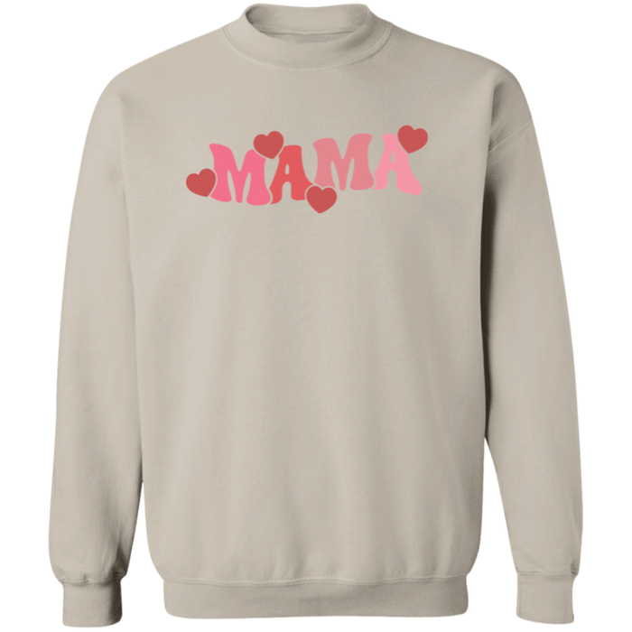 Mama Valentine Hearts Sweatshirt