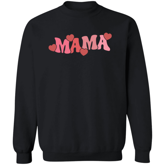 Mama Valentine Hearts Sweatshirt