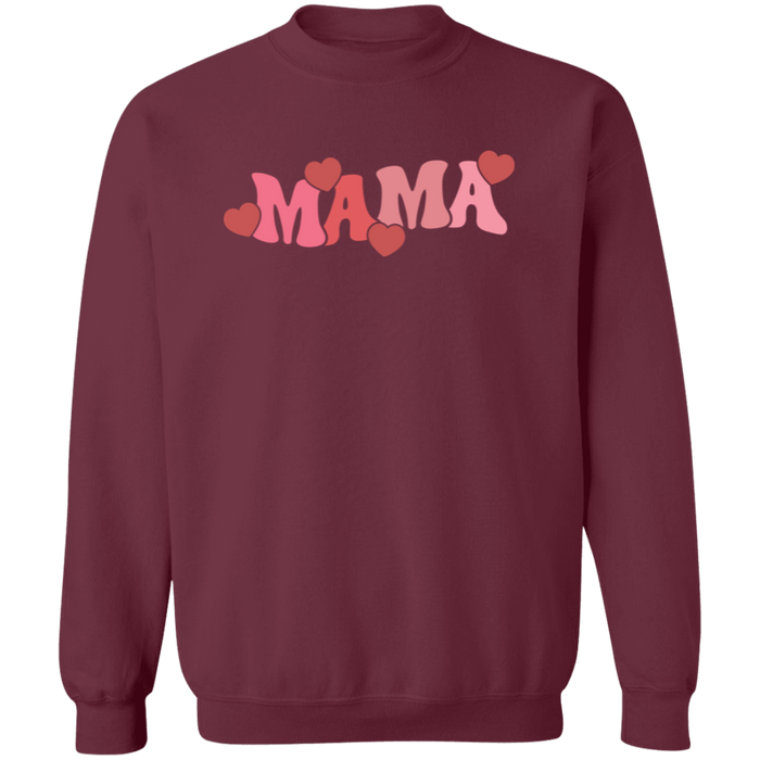 Mama Valentine Hearts Sweatshirt