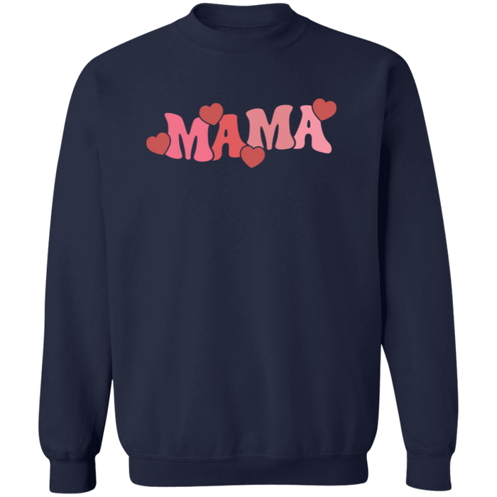 Mama Valentine Hearts Sweatshirt