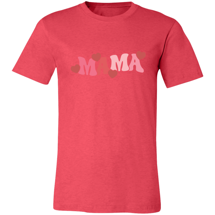 Mama Valentine Hearts T-Shirt