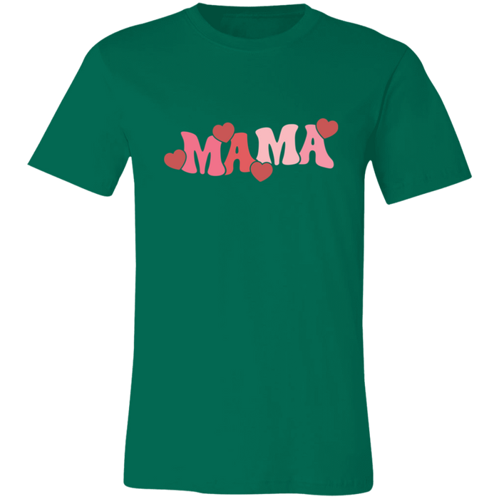 Mama Valentine Hearts T-Shirt