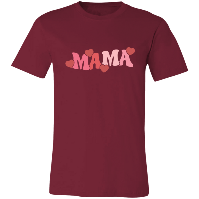 Mama Valentine Hearts T-Shirt