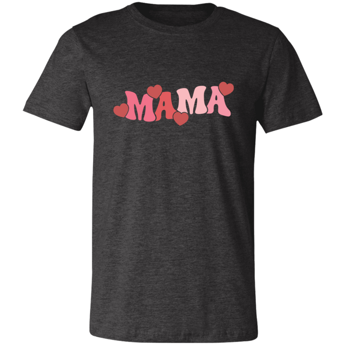 Mama Valentine Hearts T-Shirt
