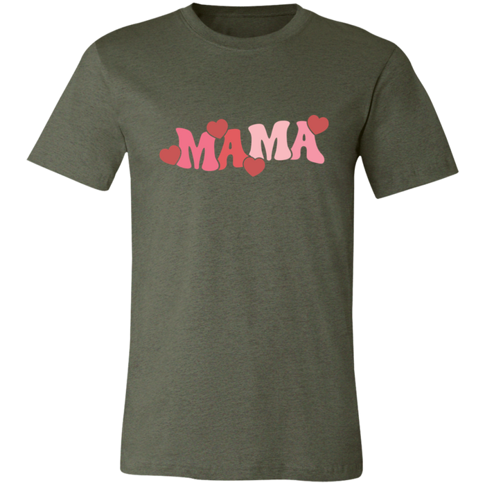 Mama Valentine Hearts T-Shirt