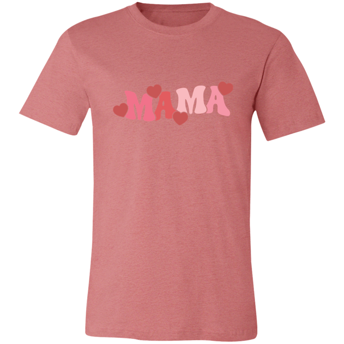Mama Valentine Hearts T-Shirt