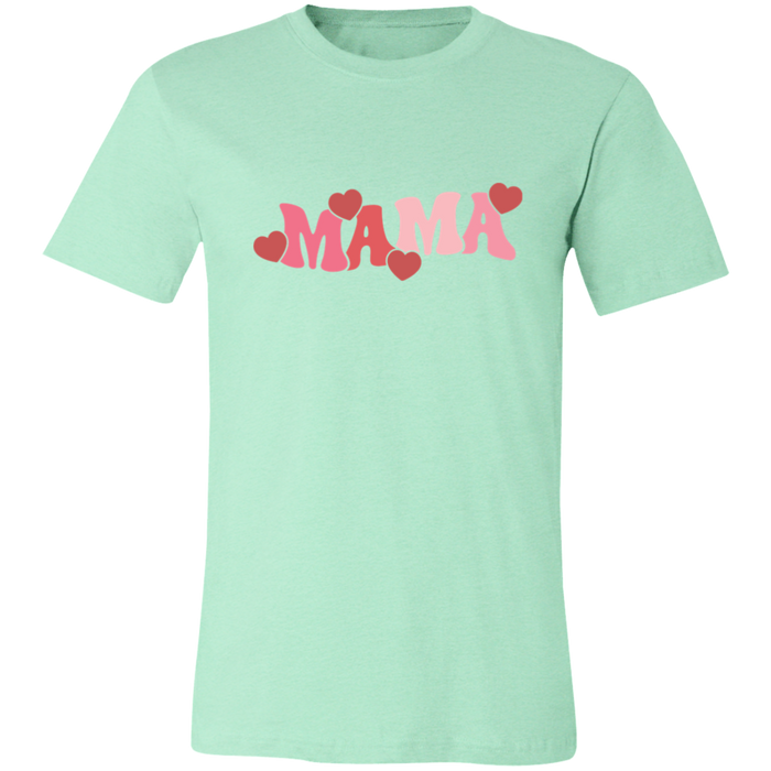 Mama Valentine Hearts T-Shirt