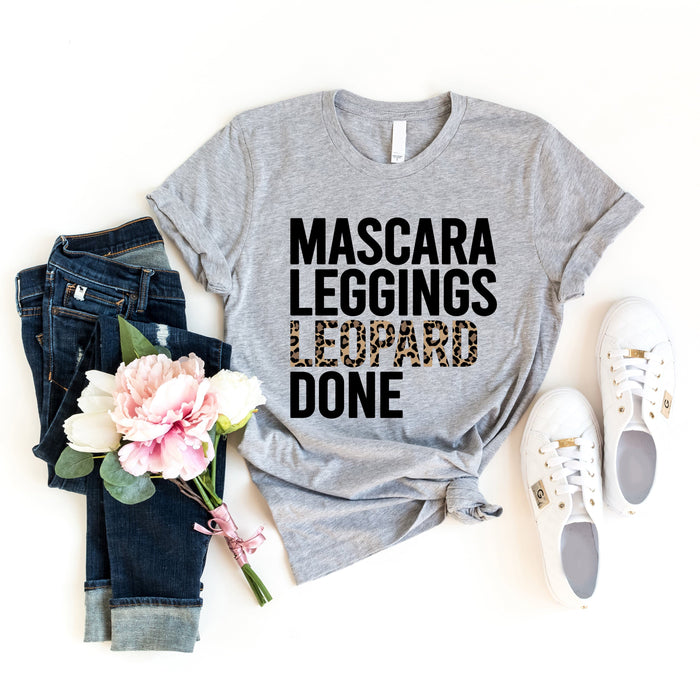 Mascara Leopard Leggings Done T-Shirt