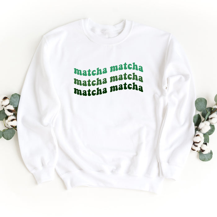 Matcha Wavy Sweatshirt