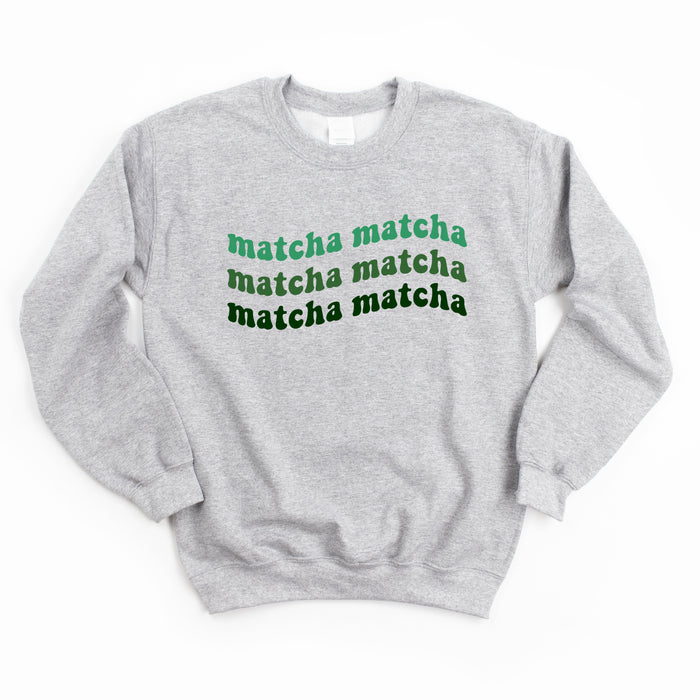 Matcha Wavy Sweatshirt