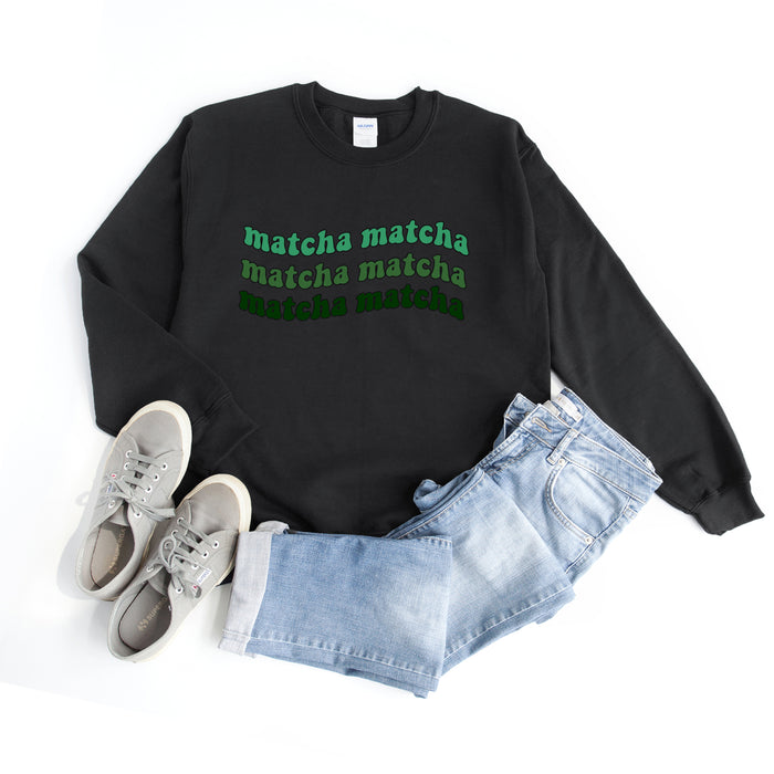 Matcha Wavy Sweatshirt