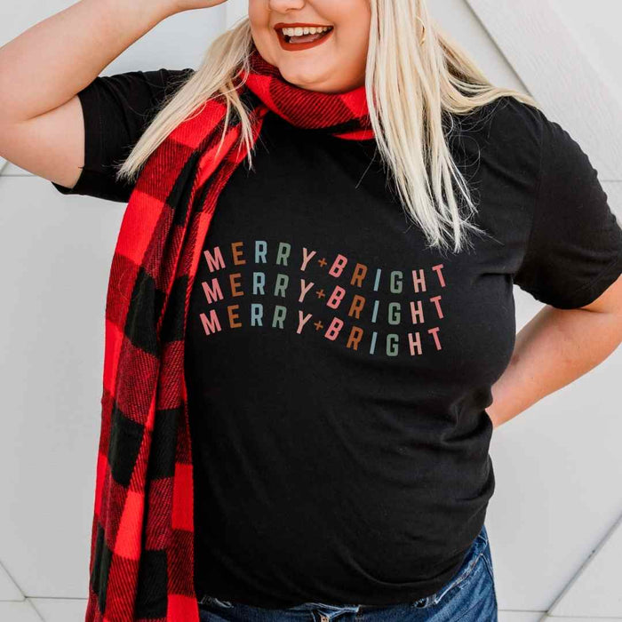 Merry + Bright T-Shirt