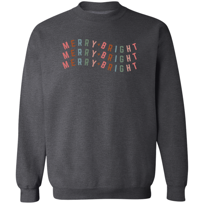 Merry + Bright Wavy Sweatshirt