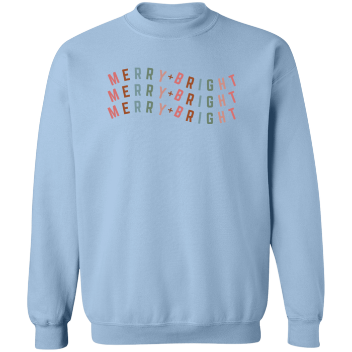 Merry + Bright Wavy Sweatshirt