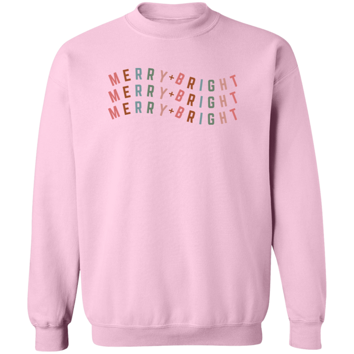 Merry + Bright Wavy Sweatshirt