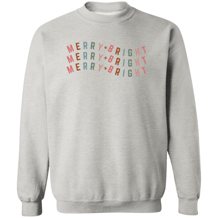 Merry + Bright Wavy Sweatshirt