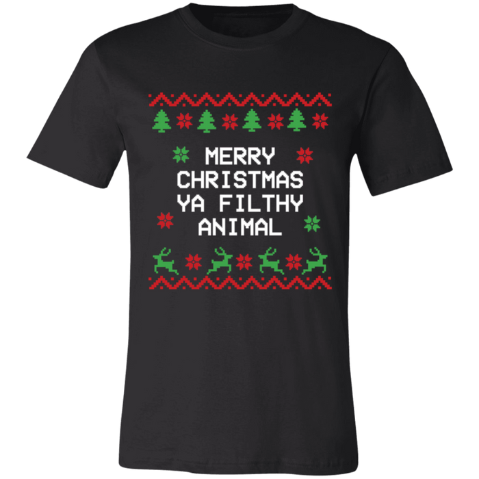 Merry Christmas Ya Filthy Animal T-Shirt