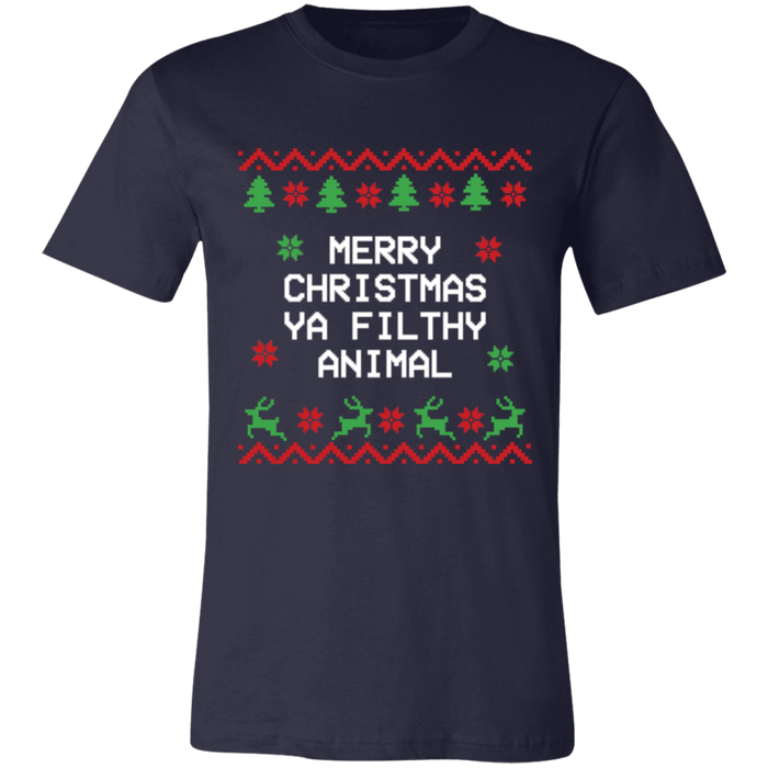 Merry Christmas Ya Filthy Animal T-Shirt