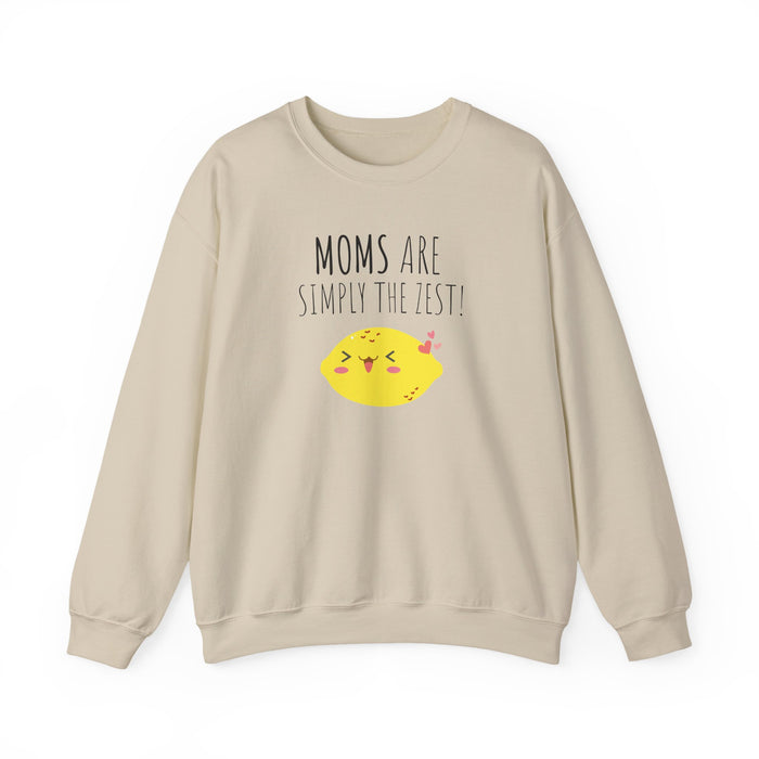 Mom "Moms Are Simply The Zest!" Sweatshirt