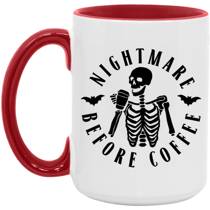 Nightmare Before Coffee 15oz Coffee Mug