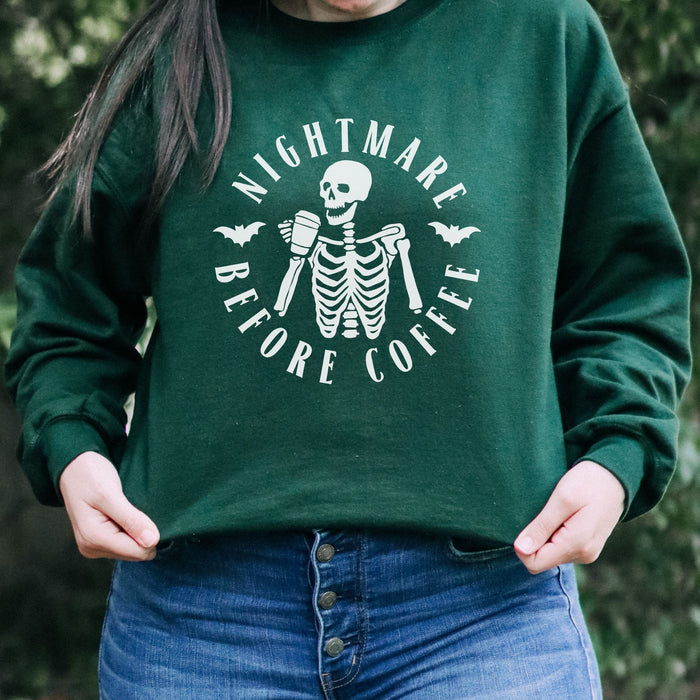 Nightmare Before Coffee Sweatshirt