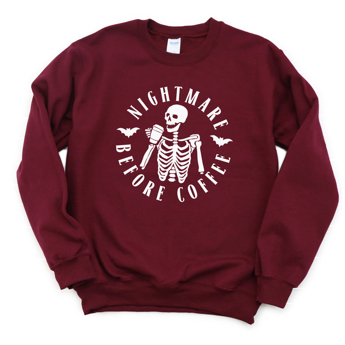 Nightmare Before Coffee Sweatshirt