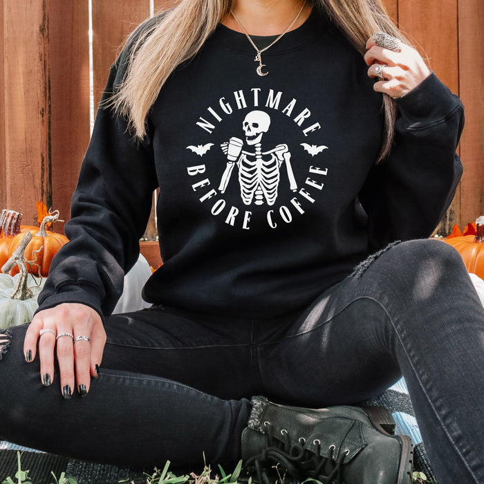 Nightmare Before Coffee Sweatshirt