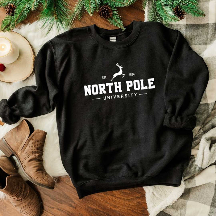 North Pole University (Varsity) Sweatshirt
